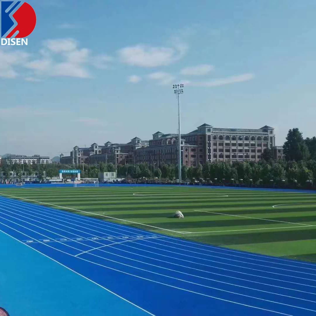 Full Pour Synthetic Rubber Athletic Track Surface Material